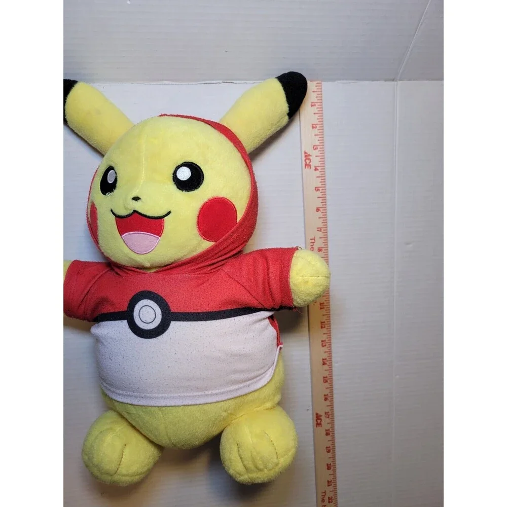 Build A Bear Pokemon Pikachu With Pokeball Shirt Large Plush Stuffed Animal‎ Toy